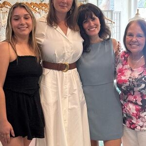 Classic Sleeveless Aritzia Dress in Slate Blue